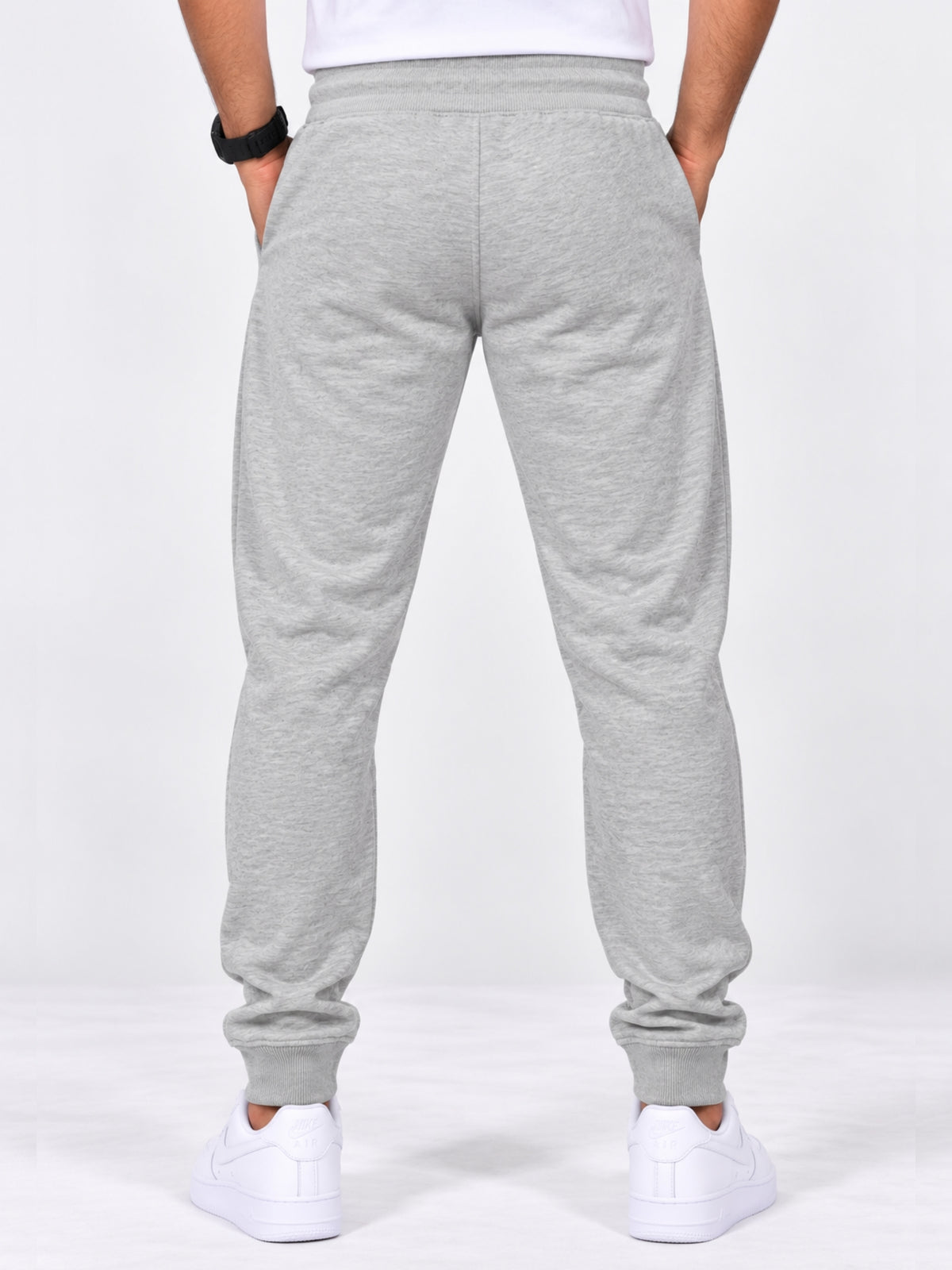 Men's Signature Emb Close Bottom Fleece Sweat Pant - Hyder gray