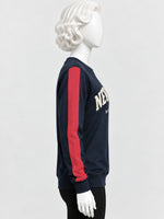 Women's "New York" Printed Fleece Sweat Shirt