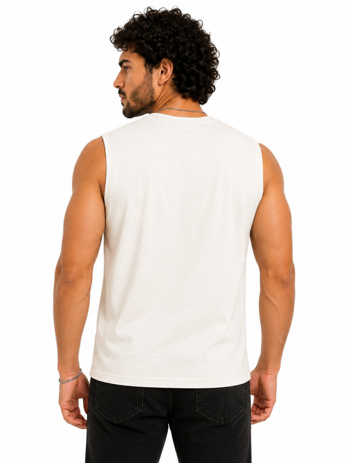 Men's Bandana Graphic Sleeveless Tank Top