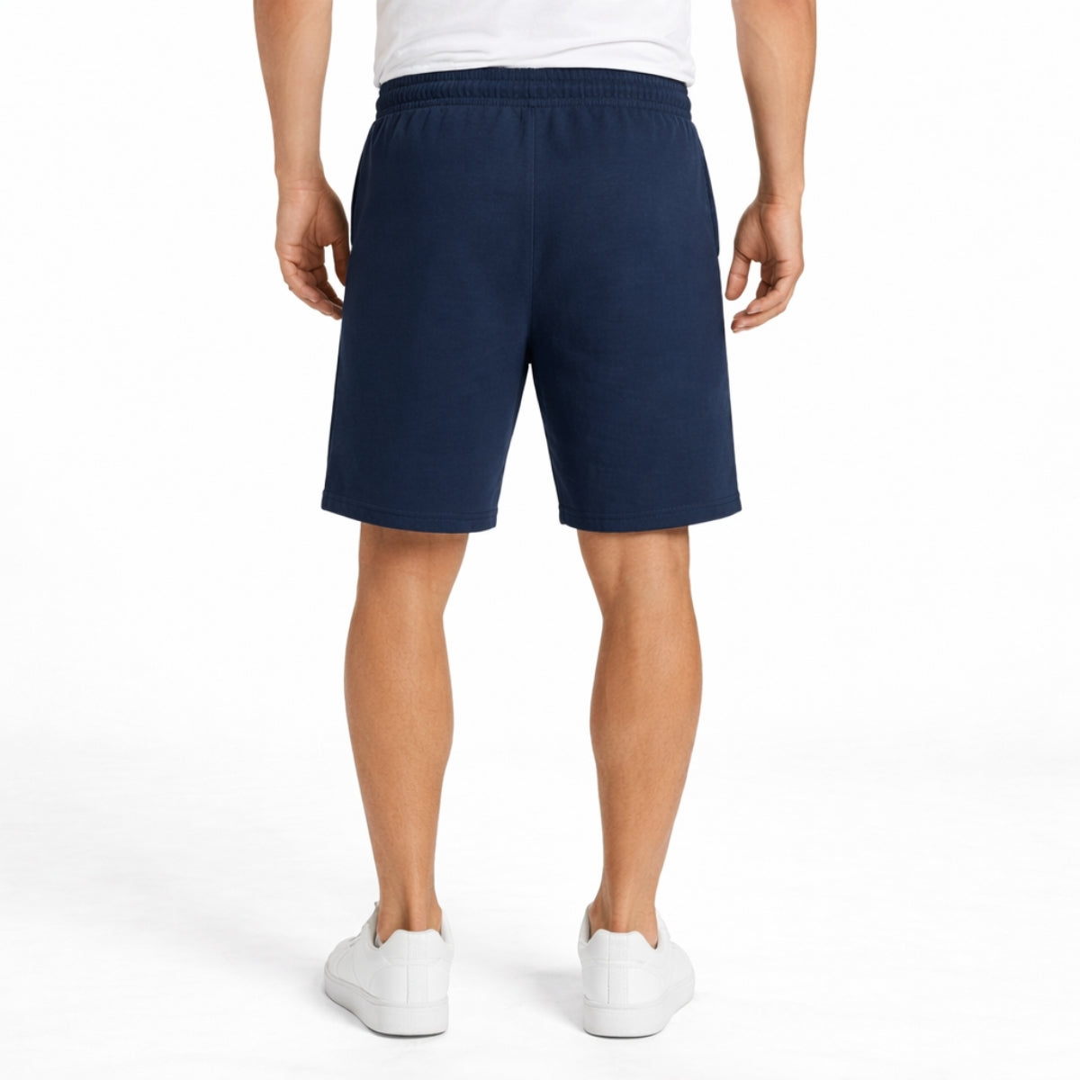 Men’s Classic Casual Two Quarter Shorts – Navy