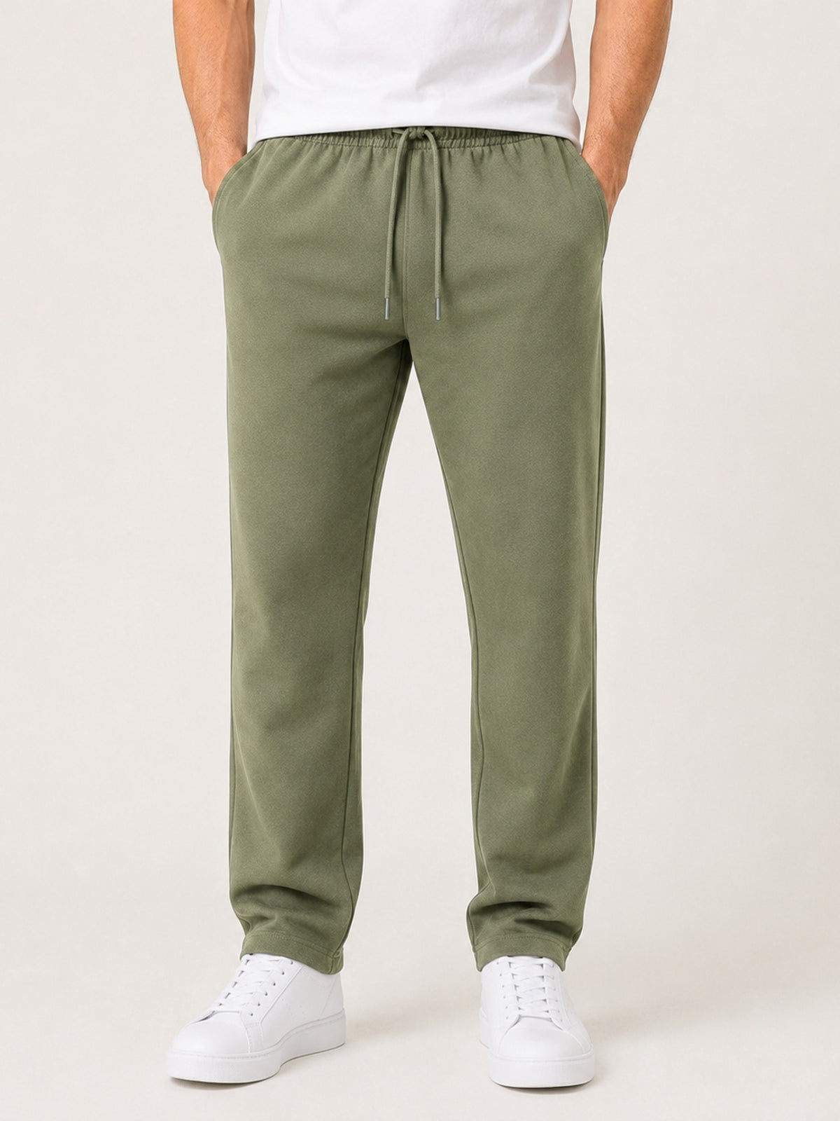 Men's Basic Summers Essential Cotton Jersey Trousers