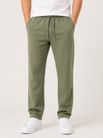 Men's Basic Summers Essential Cotton Jersey Trousers