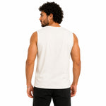 Men's Bandana Graphic Sleeveless Tank Top - Off White