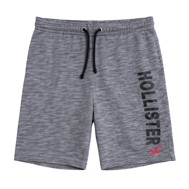 Men's Printed Zipper Pocket Two Quarter Shorts - Mid Gray