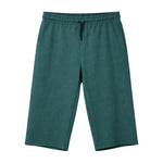 Men's Basic Summer Essential 3 Quarter Shorts - Forest Green