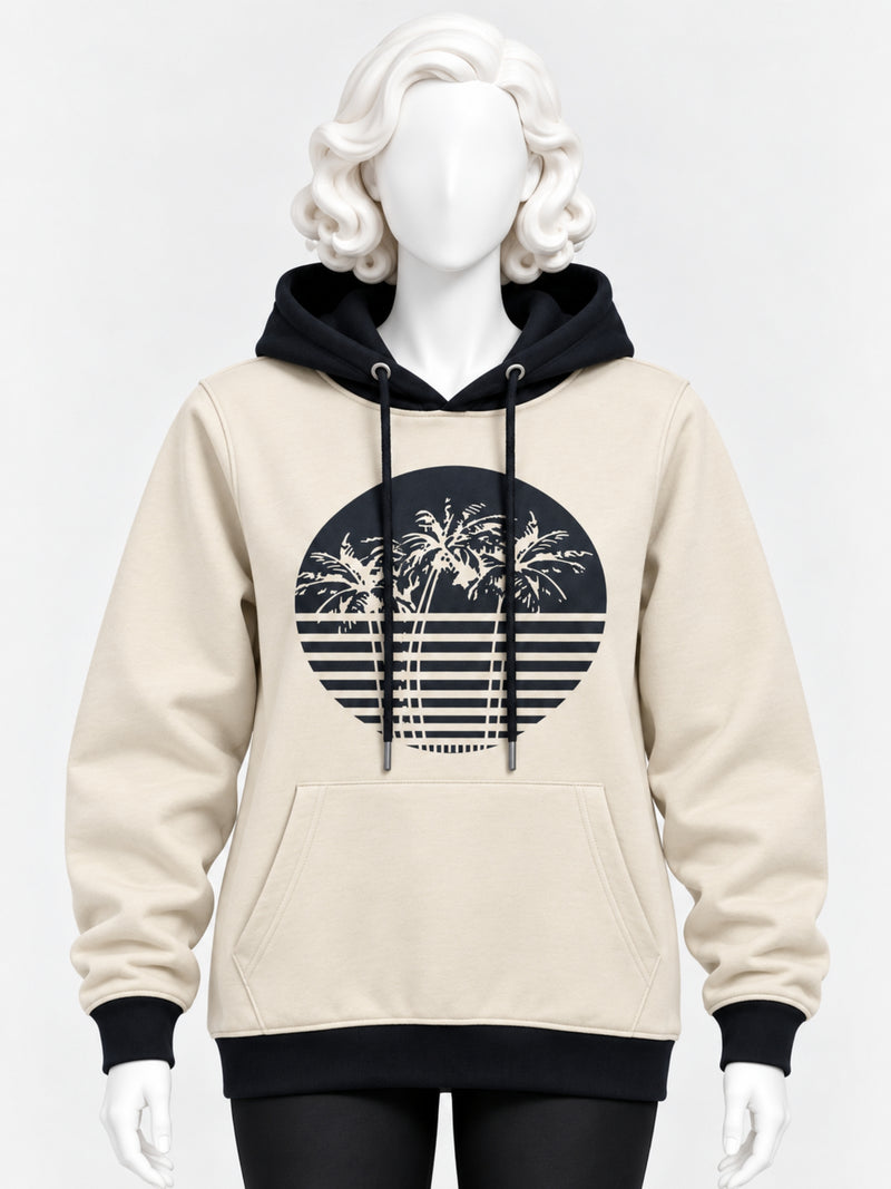 Women's Tropical Graphic Interlock Hoodie