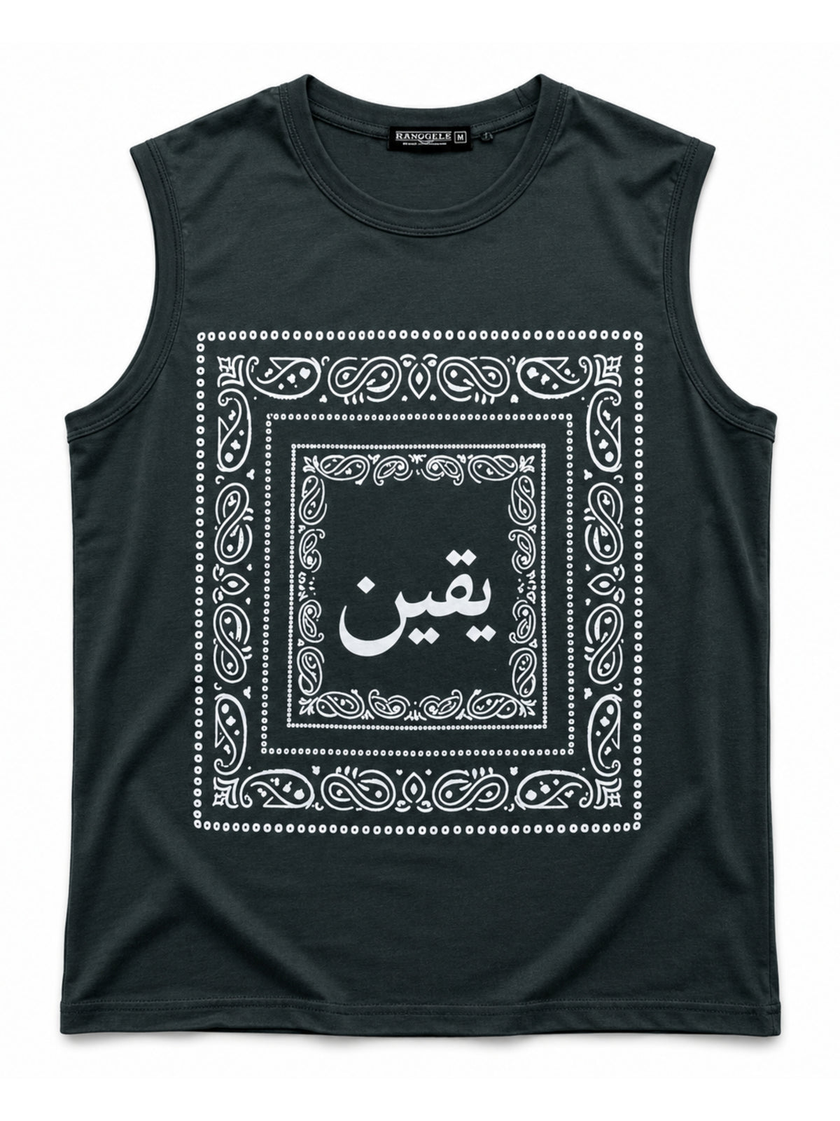 Men's Bandana Graphic Sleeveless Tank Top