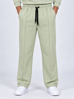 Men's Interlock Center Seam Open Bottom Trousers