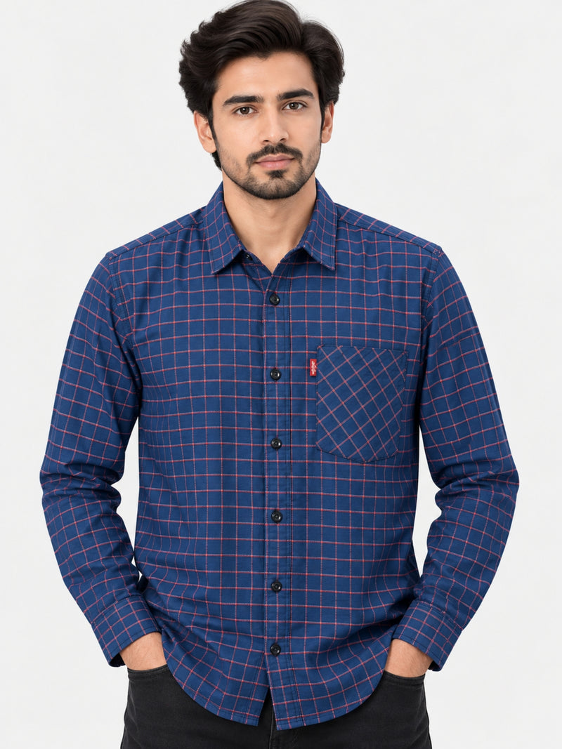 Men's Premium Check Casual Shirt