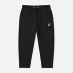 Men’s Everyday Comfort Terry Summer Trousers – Black
