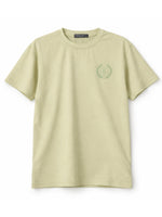 Men's Signature Emb. Round Neck Tee Shirt - Thistle Green
