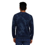 HG Tie N Die Style Prited Sweat Shirt - Blue