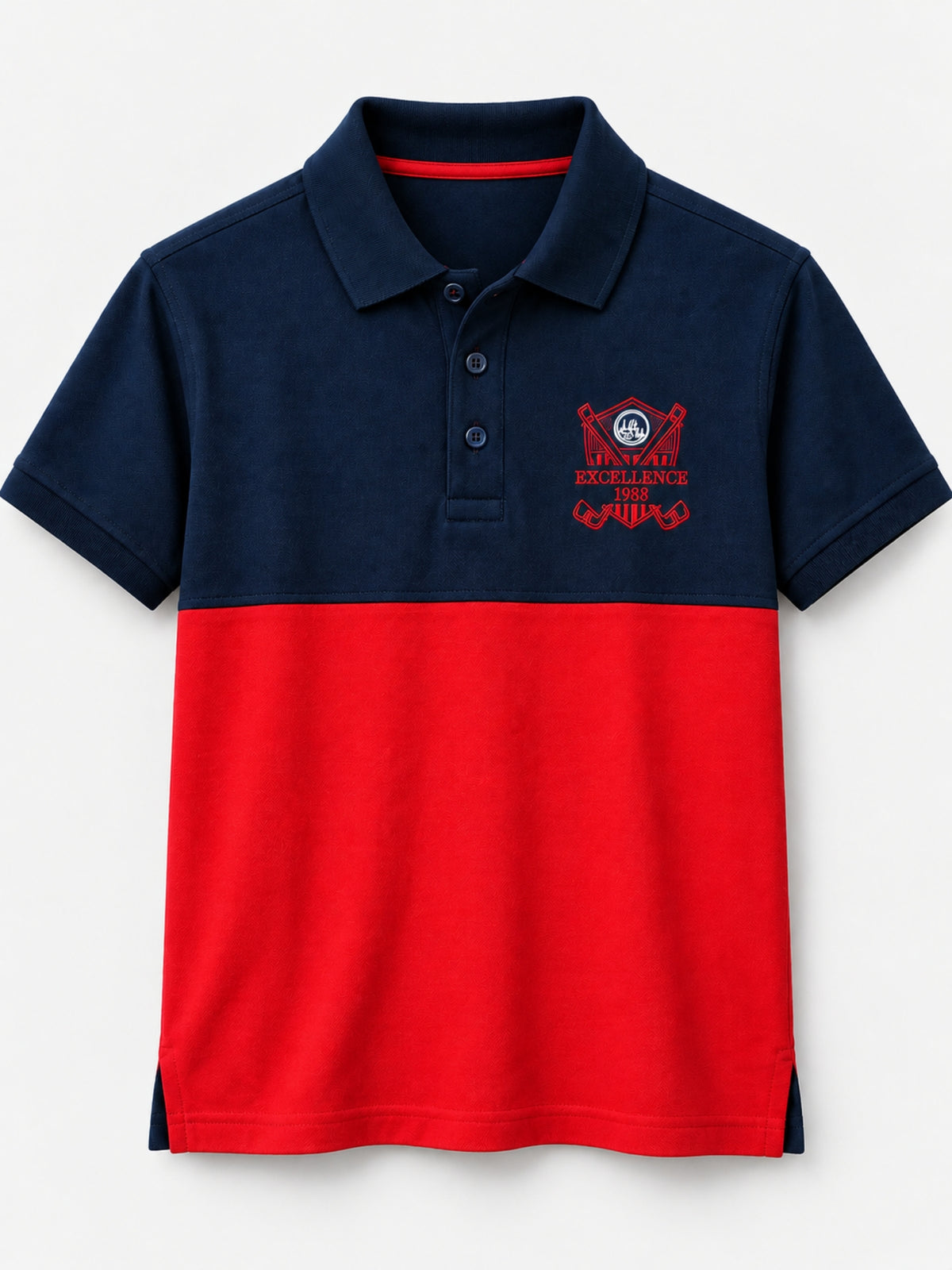 HG SIGNATURE PANEL LUXURY POLO SHIRT