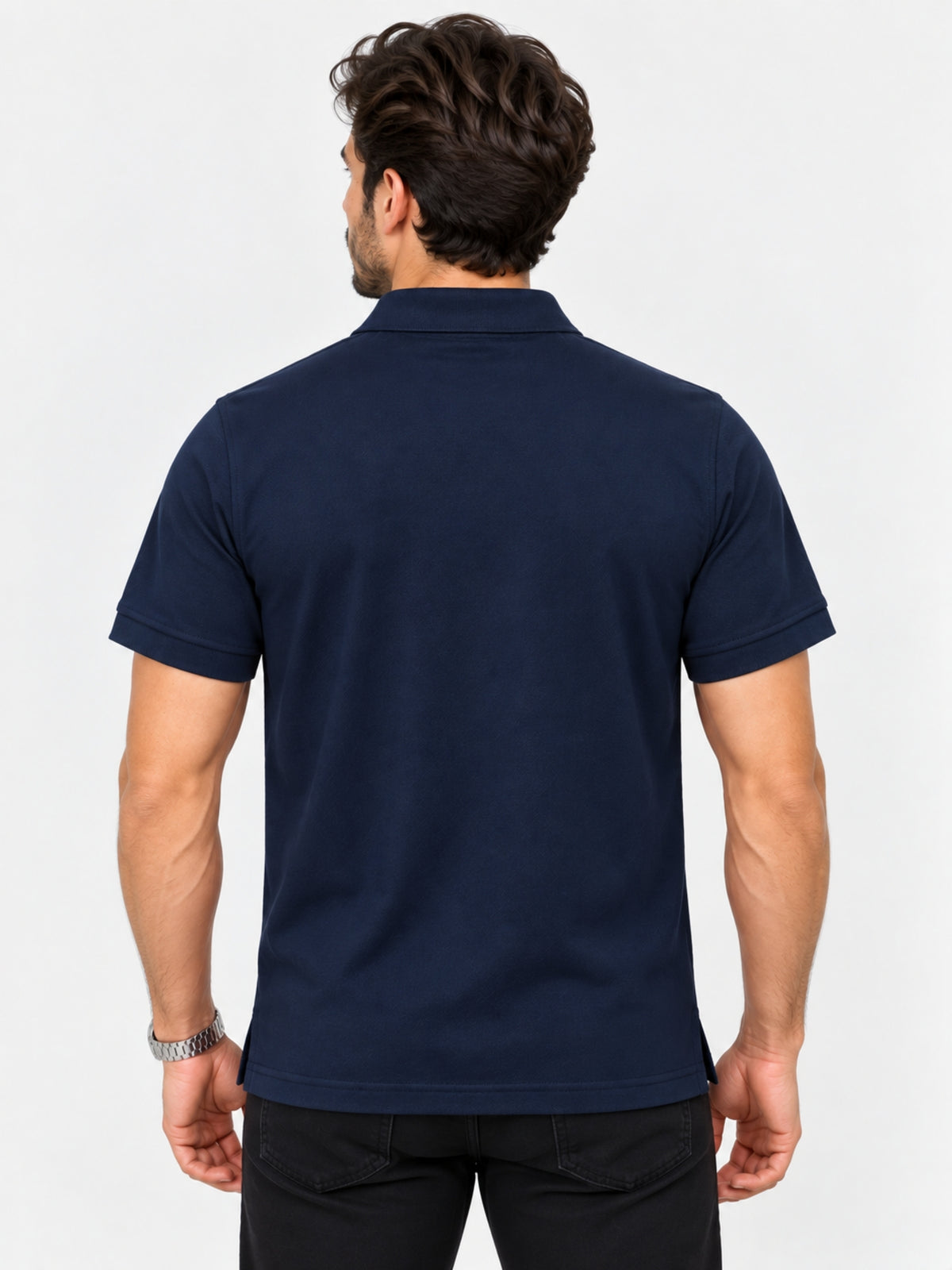 HG SIGNATURE PANEL LUXURY POLO SHIRT