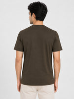 Men's Signature Emb. Round Neck Tee Shirt - Woodrush