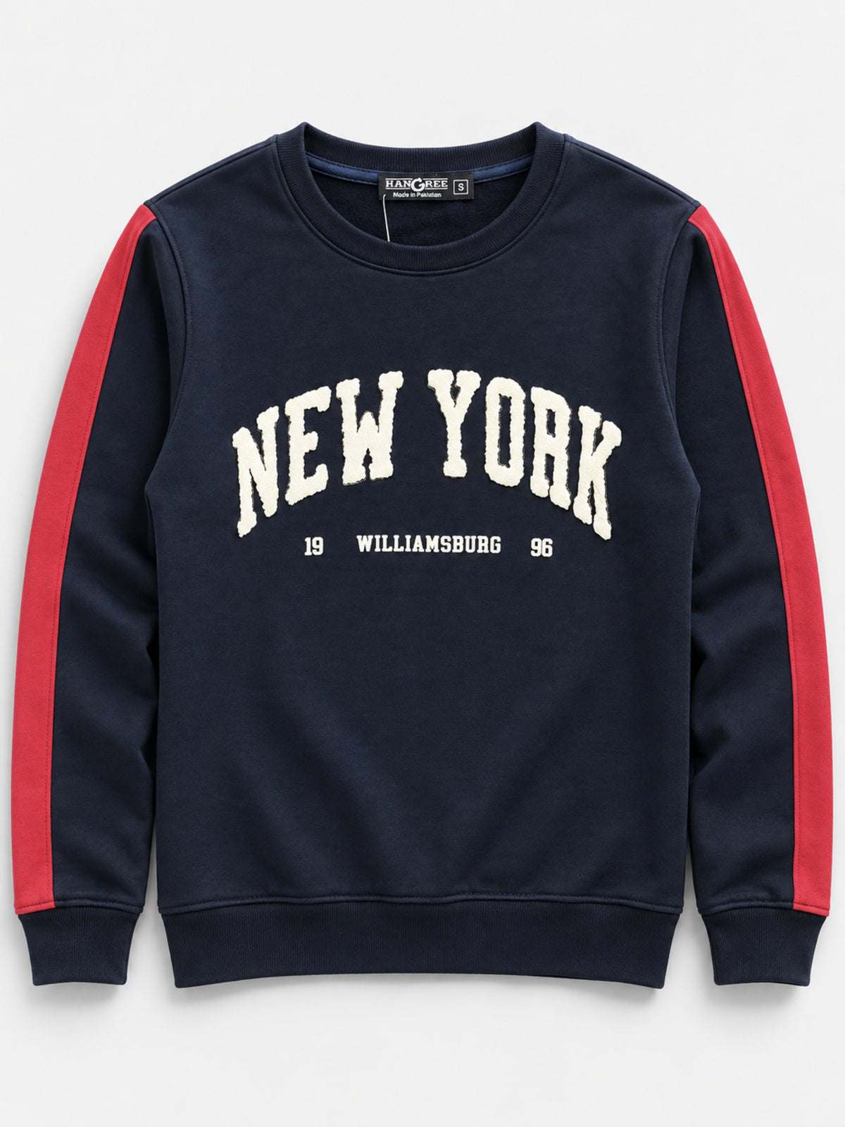 Women's "New York" Printed Fleece Sweat Shirt