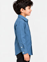 Boy's Classy Full Sleeves Winters Casual Shirt