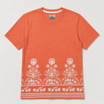 Women's Heritage Floral Border Cotton Jersey T-Shirt
