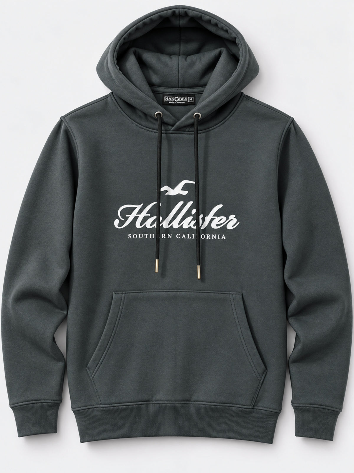 Men's Graphic Printed Pull Over Fleece Hoodie