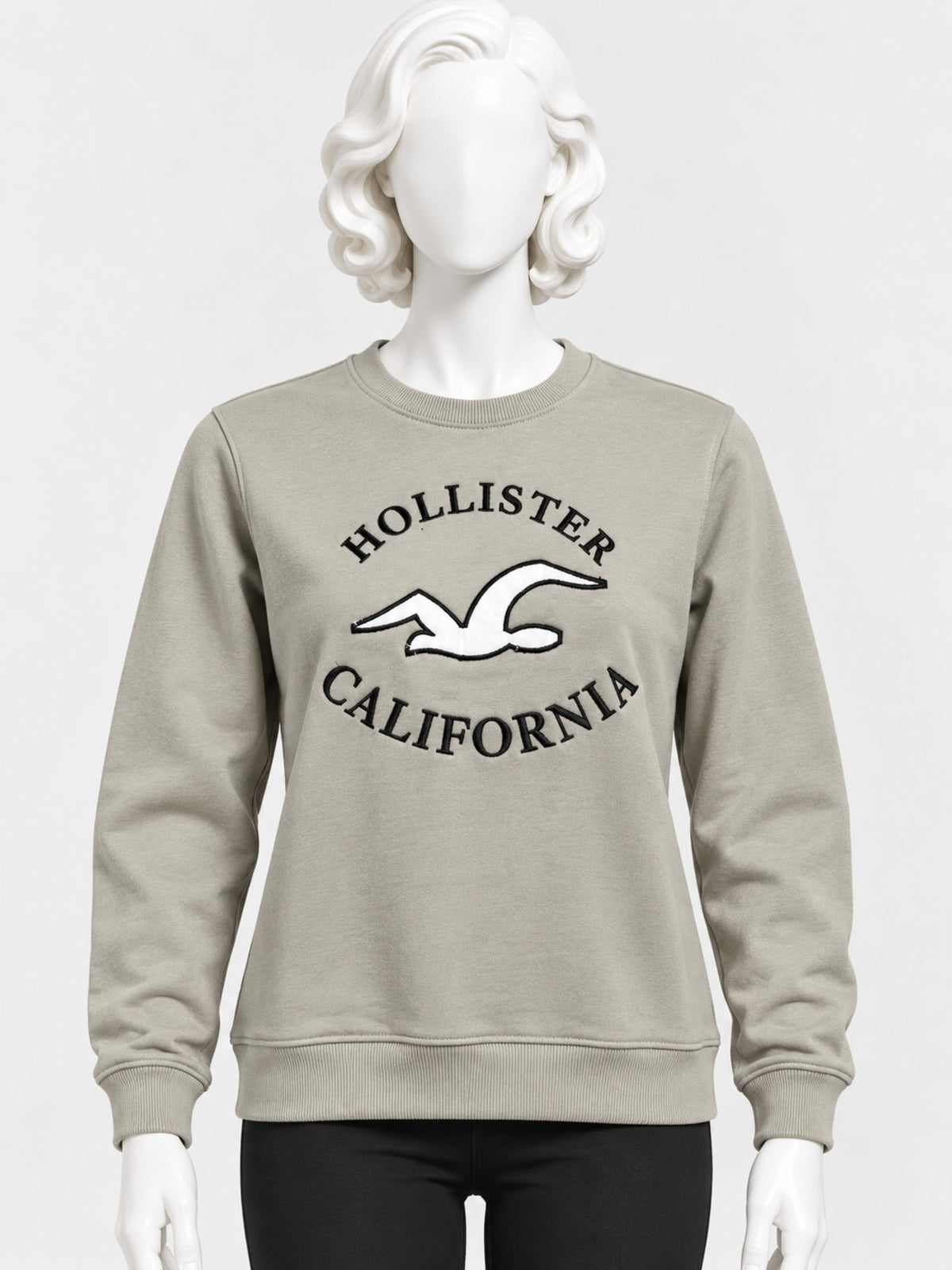 Women's Appliqué Emb. Fleece Sweatshirt