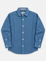 Boy's Classy Full Sleeves Winters Casual Shirt