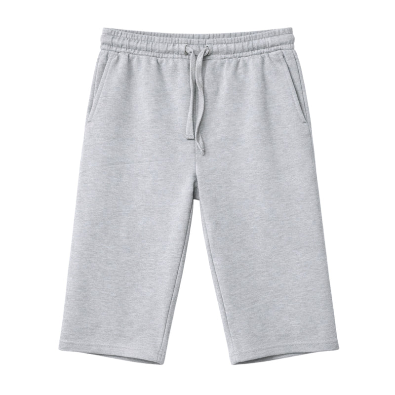 Men's Basic Summer Essential 3 Quarter Shorts - Hyder Gray