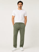 Men's Basic Summers Essential Cotton Jersey Trousers