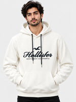 Men's Graphic Printed Pull Over Fleece Hoodie