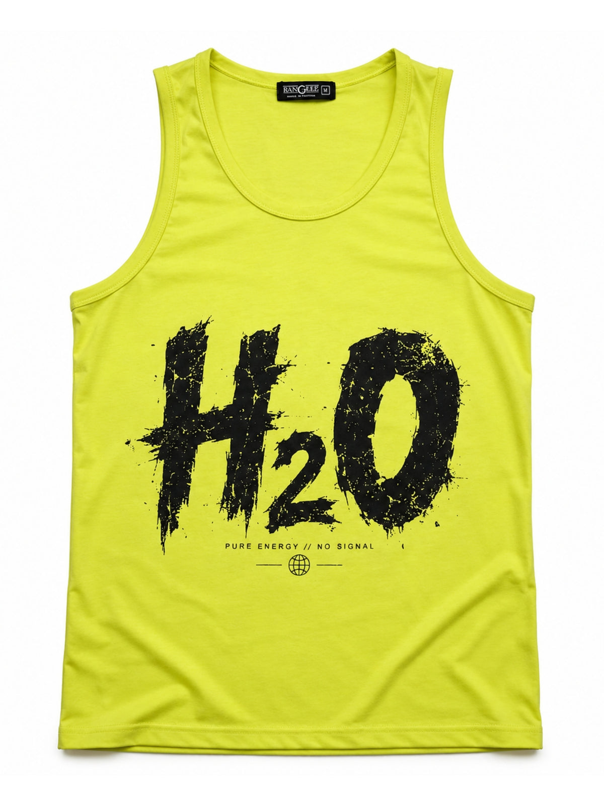 Men's H2O Graphic Sleeveless Cotton Jersey Tank Top