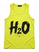 Men's H2O Graphic Sleeveless Cotton Jersey Tank Top