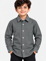 Boy's Classy Full Sleeves Winters Casual Shirt