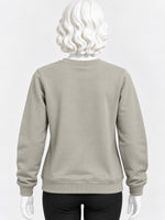 Women's Appliqué Emb. Fleece Sweatshirt