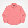 Boy's Classic Full Sleeves Casual Shirt - Sea Pink