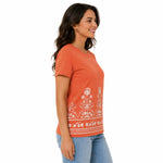 Women's Heritage Floral Border Cotton Jersey T-Shirt
