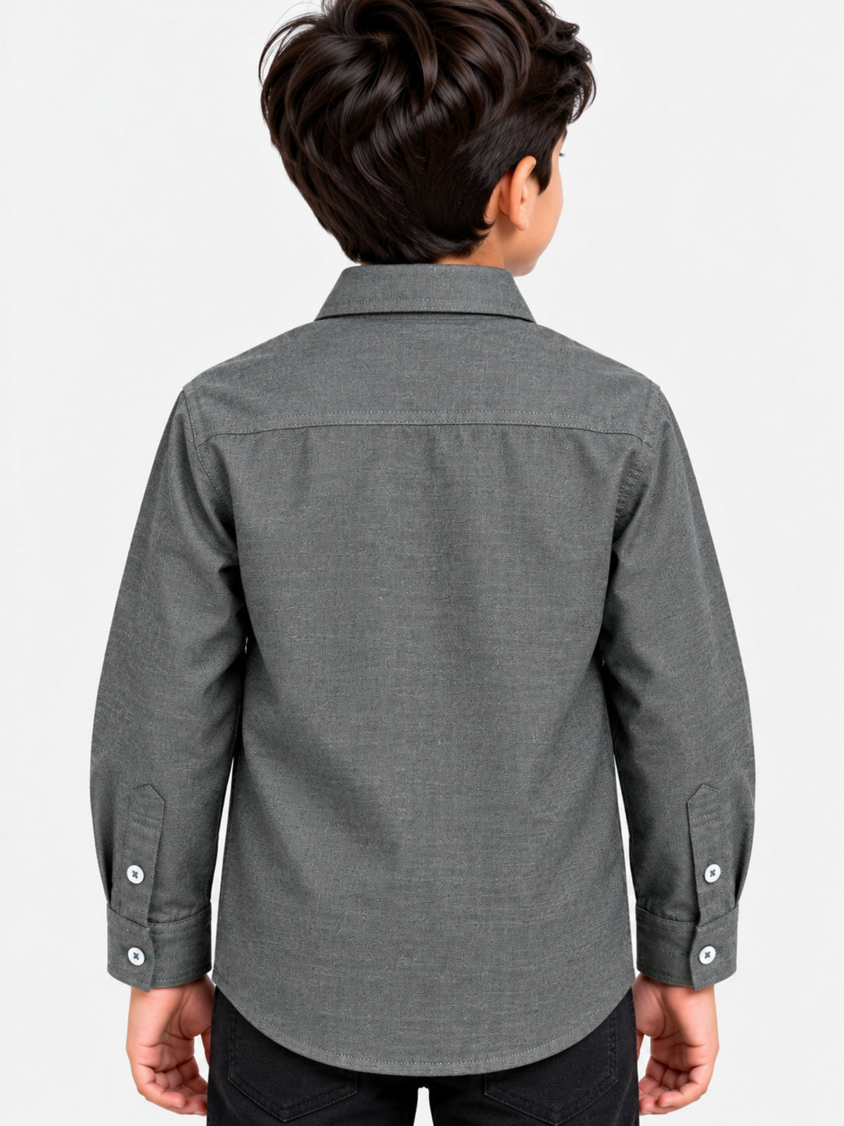 Boy's Classy Full Sleeves Winters Casual Shirt