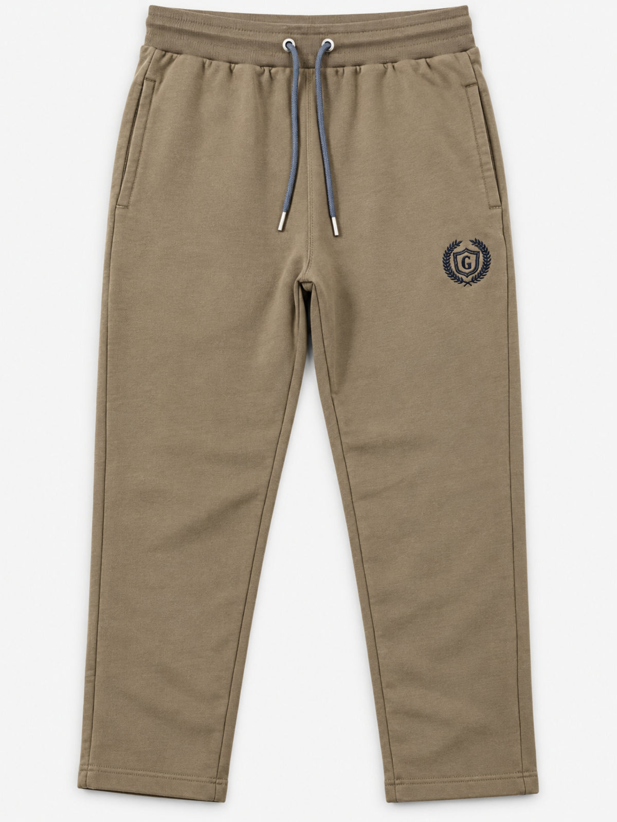 HG Signature Narrow Bottom Terry Winters Trousers For Men's - Brown