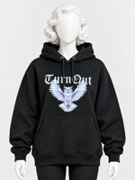 Women's Graphic Drop Shoulder Fleece Hoodie