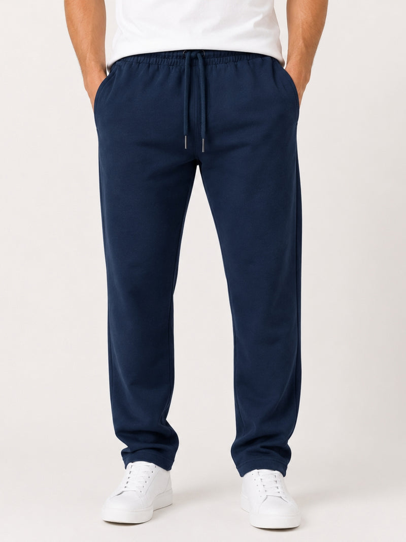 Men's Basic Summers Essential Cotton Jersey Trousers