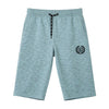 Men's Signature Emb. Melange Three Quarter Shorts - Sea Green