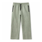 HG Classic Terry Loose Fit Trousers with Zipper Pockets - Greensih Gray