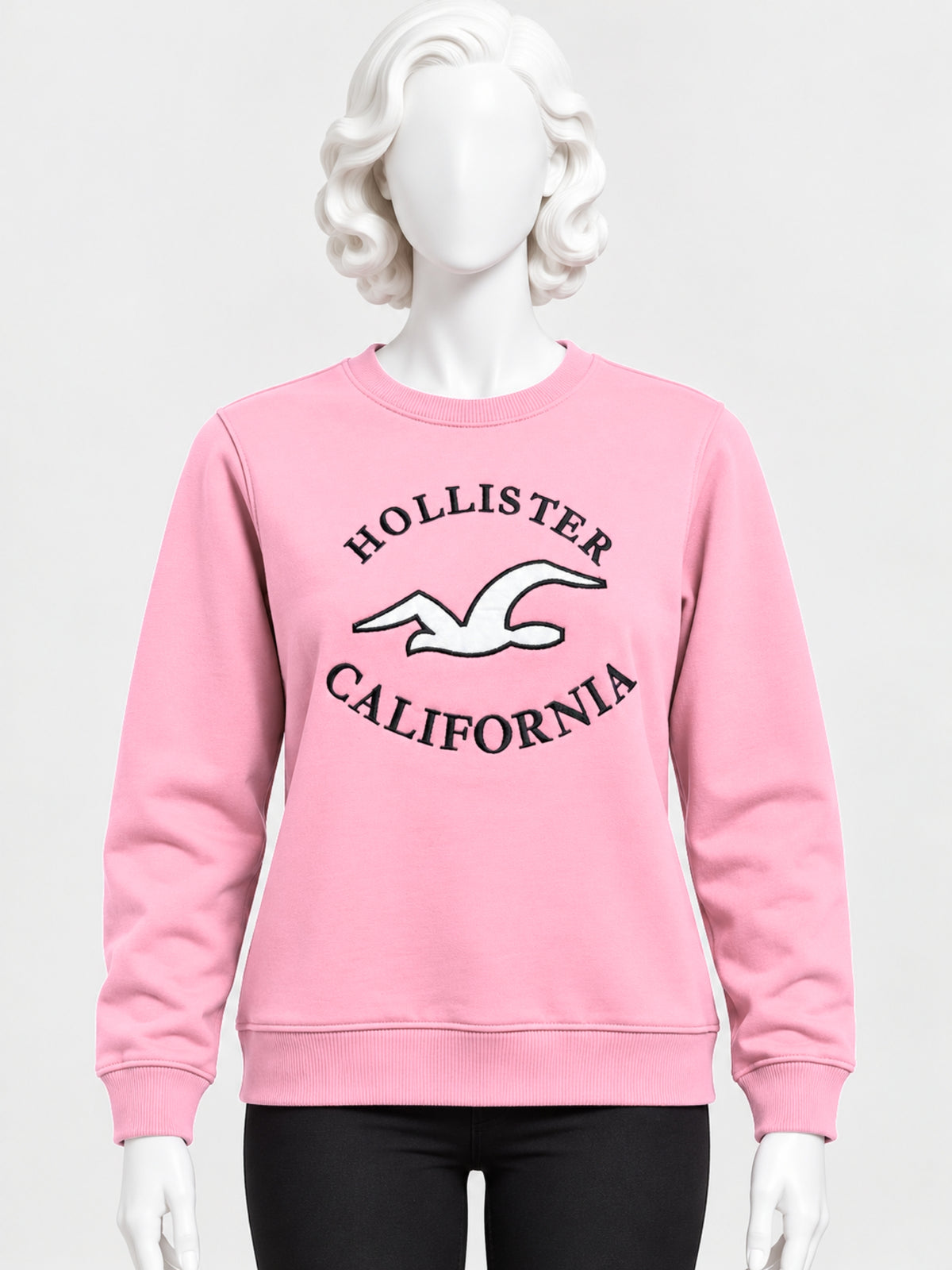 Women's Appliqué Emb. Fleece Sweatshirt