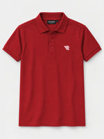 West Line Men's Polo Shirt - Maroon