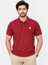 West Line Men's Polo Shirt - Maroon