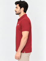 West Line Men's Polo Shirt - Maroon