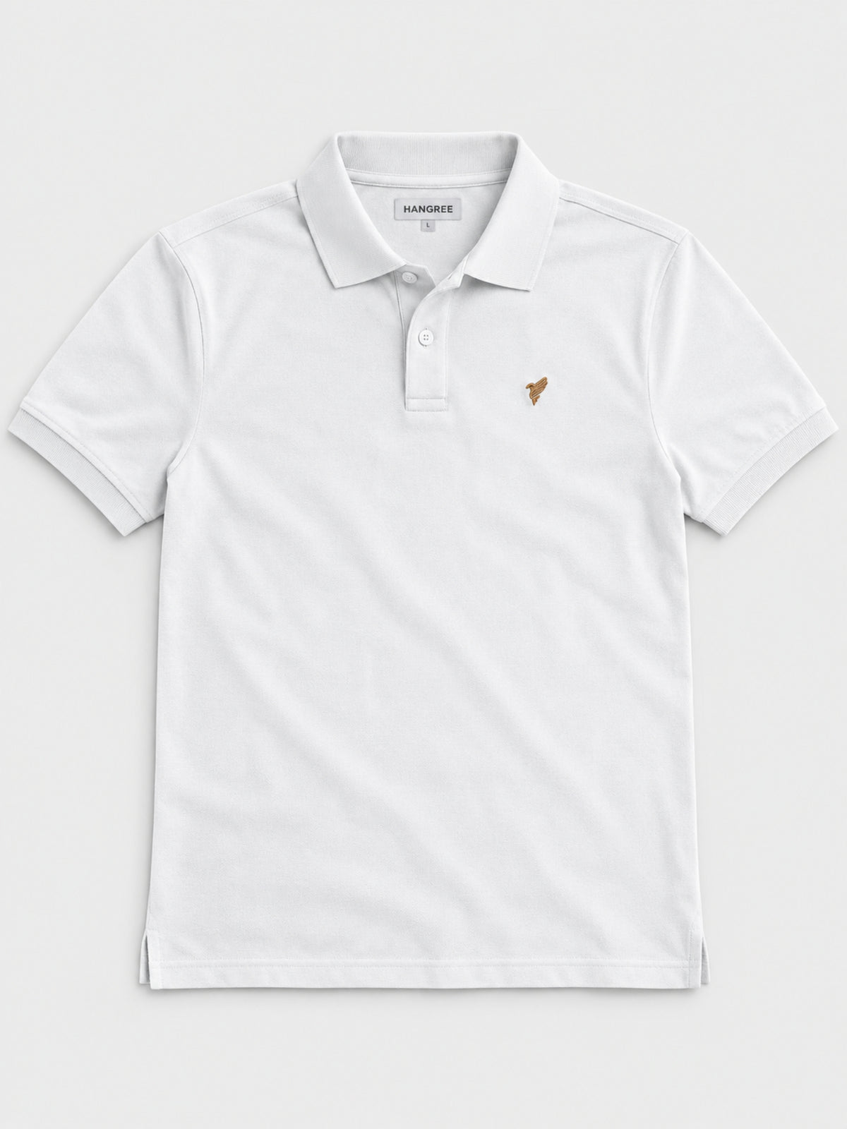 Men's White Polo Shirt