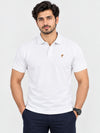 Men's White Polo Shirt