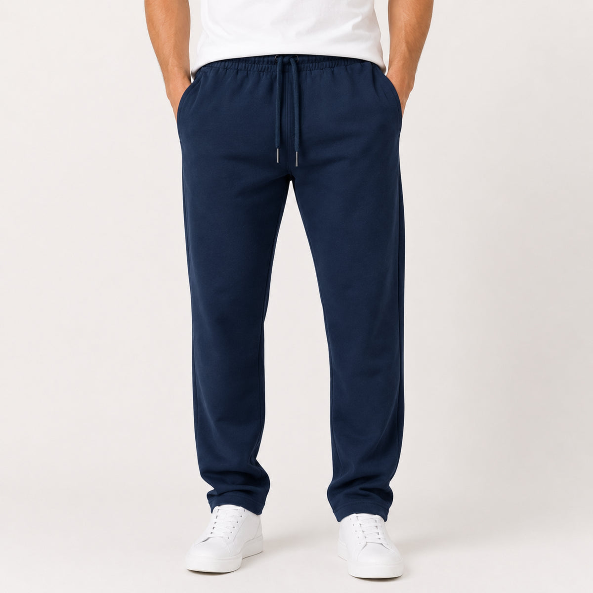 Men's Basic Summers Essential Cotton Jersey Trousers