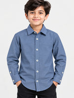 Boy's Classy Full Sleeves Winters Casual Shirt