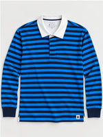 Blue Strapper Full Sleeves Polo Shirt