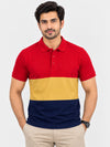 Trio Panel Fashion Polo Shirt